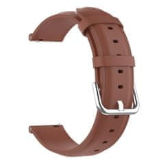 BStrap Leather Lux pašček za Garmin Vivoactive 5, brown