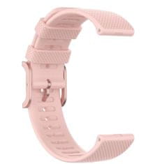 BStrap Silicone Rain pašček za Garmin Vivoactive 5, pink