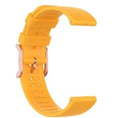 BStrap Silicone Rain pašček za Garmin Vivoactive 5, yellow