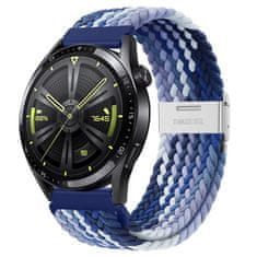 BStrap Elastic Nylon 2 pašček za Garmin Vivoactive 5, blueberry