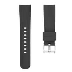 BStrap Silicone Line (Small) pašček za Garmin Vivoactive 5, black