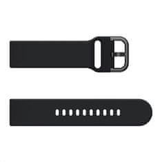 BStrap Silicone V2 pašček za Garmin Vivoactive 5, black