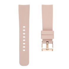 BStrap Silicone Line (Small) pašček za Garmin Vivoactive 5, apricot