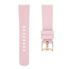 BStrap Silicone Line (Large) pašček za Garmin Vivoactive 5, pink