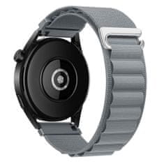 BStrap Nylon Loop pašček za Garmin Vivoactive 5, gray