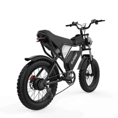 Ridstar Električno kolo Q20 za odrasle 1000W 48V 20AH največ 50 km/h električno motorno kolo 20" Fat Tire Dirt Bike Shamano 7-stopenjske