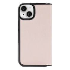 Miramarket Kate Spade New York ovitek Folio - ohišje za iPhone 15 iz usnja z zavihkom (bledi velum)