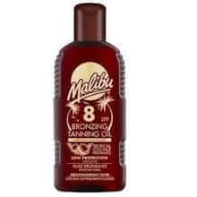 Malibu Malibu - Bronzing Tanning Oil SPF8 - Tanning Spray 200ml 