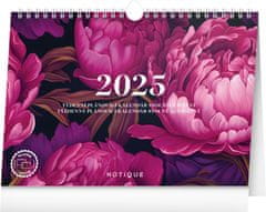 Notique Tedenski koledar za načrtovanje Peonies 2025, 30 x 21 cm