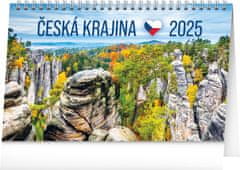 Notique Namizni koledar Češka krajina 2025, 23,1 x 14,5 cm