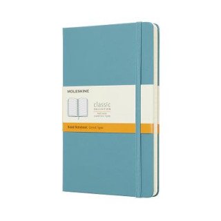 Moleskine Reef Blue Notebook Large Ruled Hard