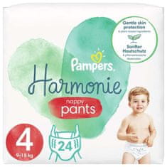 Pampers Harmony Pants hlače za enkratno uporabo 4 (9-15 kg) 24 kosov