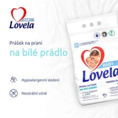 Lovela Otroški pralni prašek za bela oblačila 4,1 kg / 41 pralnih odmerkov