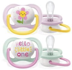 Philips Avent Ultra Air Play dude 0-6m deklica, 2 kosa