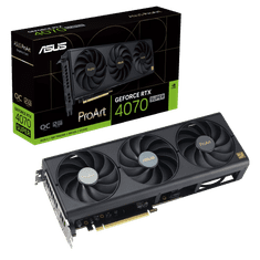 ASUS ProArt GeForce RTX 4070 SUPER OC grafična kartica, 12GB GDDR6X (90YV0KC4-M0NA00)