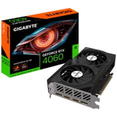 Gigabyte Grafična kartica nVidia RTX4060 Windforce OC Dual - 8GB GDDR6 (GV-N4060WF2OC-8GD)