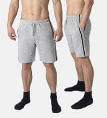 PANTONECLO Dvodelni paket Moških kratkih hlač za spanje - Mehka in udobna oblačila za spanje, XL