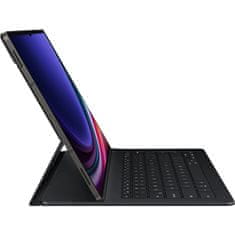 Samsung zaščitni ovitek s tipkovnico za Galaxy Tab S9 Ultra Black