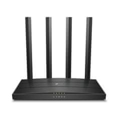 TP-Link "AC1200 dvopasovni usmerjevalnik Wi-FiSPEED: 300 Mb/s pri 2,4 GHz + 867 Mb/s pri 5 GHzSPEC: 4× antene, 1× gigabitni WAN