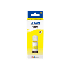 Epson EcoTank 103 Rumeno črnilo, 65 ml (7 500 strani pri 5 % pokritosti)