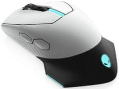 DELL miška Alienware Wireless /Wireless/ Gaming Mouse/ AW610M Lunar Light