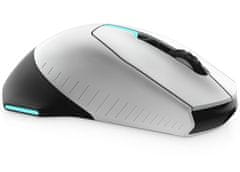 DELL miška Alienware Wireless /Wireless/ Gaming Mouse/ AW610M Lunar Light