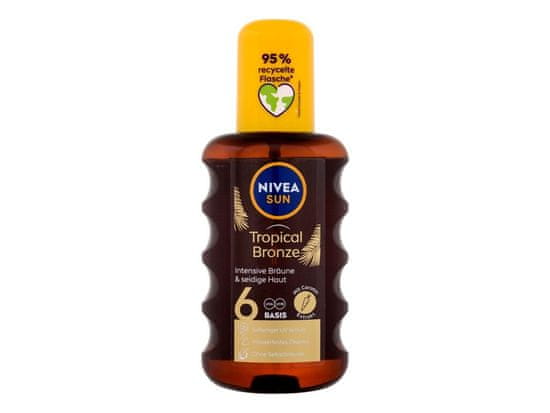 Nivea Nivea - Sun Tropical Bronze Oil Spray SPF6 - Unisex, 200 ml