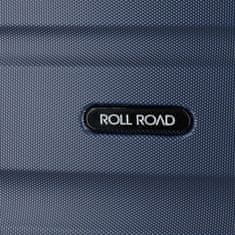 Jada Toys ROLL ROAD Flex Navy Blue, ABS potovalni kovček, 55x38x20cm, 35L, 5849162 (majhen)