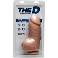 The D Dildo The Fat D 20 cm, svetel
