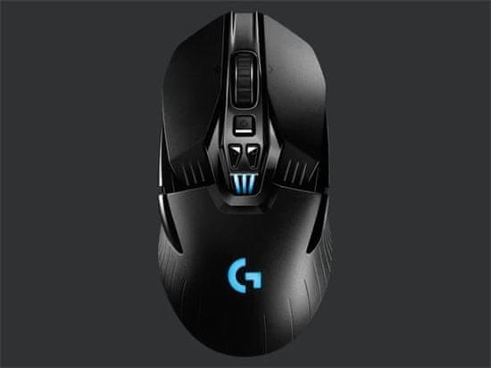 Logitech Gaming G903 Lightspeed Brezžična miška, senzor HERO16K / optična / 11 gumbov / 16000 dpi - črna