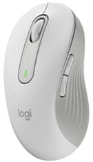 Logitech Mouse Signature M650 Velika/optična/brezžična/400-2000 dpi/5 gumbov/ bolt/svetlo siva/levoročna