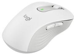 Logitech Mouse Signature M650 Velika/optična/brezžična/400-2000 dpi/5 gumbov/ bolt/svetlo siva/levoročna