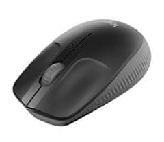 Logitech M190/Office/Optical/1,000 DPI/Wireless USB/Black