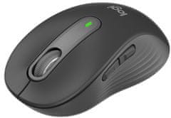 Logitech Mouse Signature M650 Srednja/optična/brezžična/400-2000 dpi/5 gumbov/ bolt/grafit