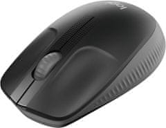 Logitech M190/Office/Optical/1,000 DPI/Wireless USB/Black