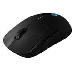 Logitech G Pro brezžično/črno/optično/25 600 DPI/Wireless USB/črno