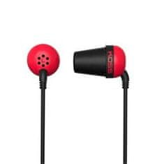 KOSS Visokokakovostne slušalke Plug Color - rdeče