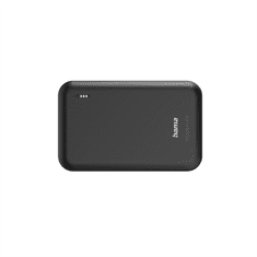 Hama Pocket 10, powerbank 10000 mAh, 2,1 A, izhod: 2x USB-A