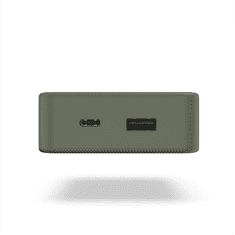 Hama Colour 20, powerbank 20000 mAh, 3 A, izhod: USB-C, USB-A, zelena