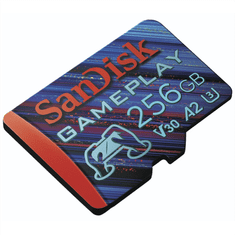 SanDisk GamePlay microSDXC UHS-I kartica, 256 GB Gaming microSDXC, 190 MB/s, 130 MB