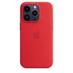 Apple Silikonsko ohišje za iPhone 14 Pro Max z MS- RED