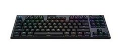 Logitech G915 LIGHTSPEED Brezžična RGB mehanska igralna tipkovnica - GL Linear - CARBON - US INT'L - INTNL