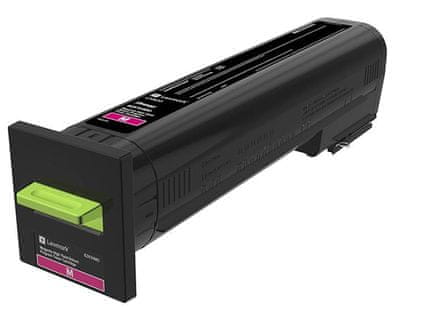 Lexmark CX825, CX860, Magenta, izjemno visoko donosna kartuša s povratnim programom - 22 000 strani