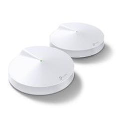 TP-Link "AC1300 Whole Home Mesh Wi-Fi SystemSPEED: 400 Mb/s pri 2,4 GHz + 867 Mb/s pri 5 GHzSEPC: 4× Notranje antene