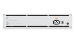 Ubiquiti UISP Switch Plus - 4x 2,5GbE, 4x SFP+, brez ventilatorja, 4x PoE Out 27V (proračun PoE 160 W)