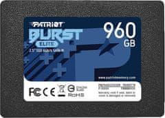 Patriot Burst Elite 2,5" 960 GB SSD, SATA III