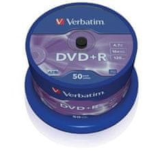 Verbatim DVD+R AZO 4,7GB, 16x, vreteno 50 kosov