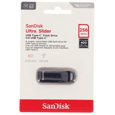 SanDisk Ultra Slider USB Type-C USB 3.2 Gen 1 256 GB, izvlečni priključek