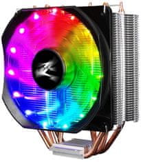 Zalman Zalmanov procesorski hladilnik CNPS9X OPTIMA RGB / 120 mm RGB ventilator / toplotna cev / PWM / višina 156 mm / za AMD in Intel