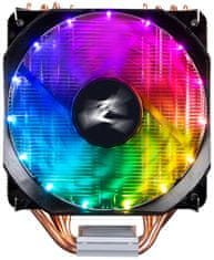 Zalman Zalmanov procesorski hladilnik CNPS9X OPTIMA RGB / 120 mm RGB ventilator / toplotna cev / PWM / višina 156 mm / za AMD in Intel